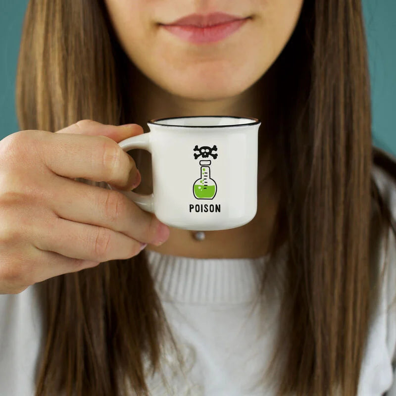 DUE TAZZINE DA CAFFÈ - ESPRESSO FOR TWO POISON & ANTIDOTE