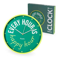 OROLOGIO DA PARETE "EVERY HOUR IS HAPPY HOUR"
