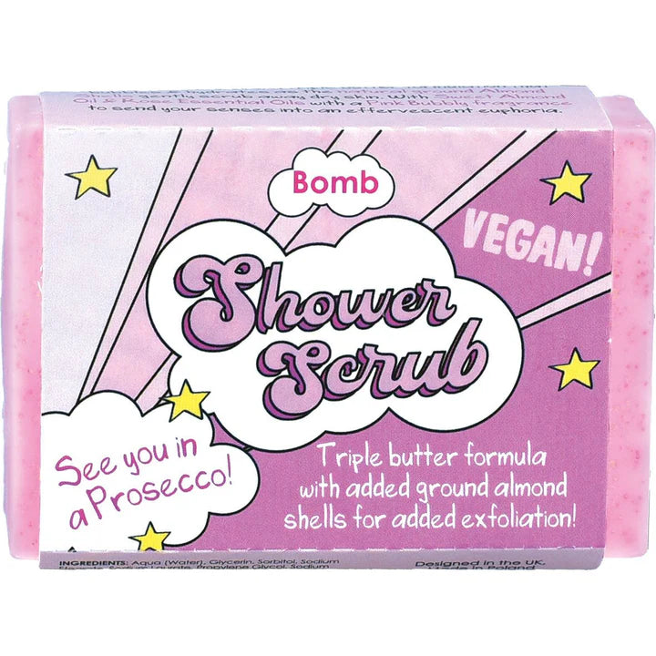 SHOWER SCRUB SEE YOU IN A PROSECCO!