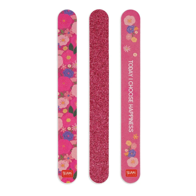 SET DI 3 LIME PER UNGHIE - NAILS BEFORE MALES FLOWERS