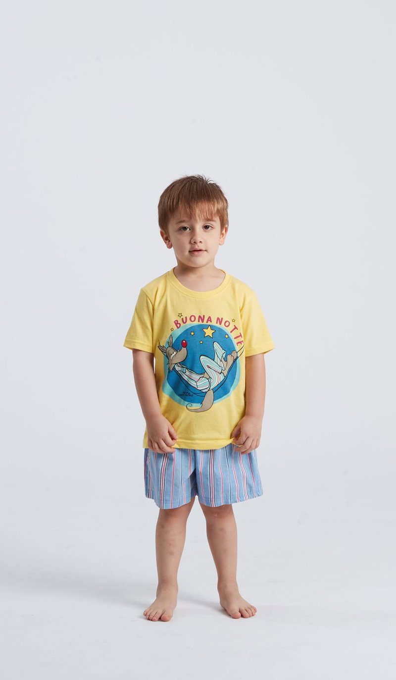 MULTICOLOR - PIGIAMA GIROCOLLO MM BIMBO
