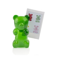CANDY BEAR MAGNETIC PHOTOHOLDER GREEN