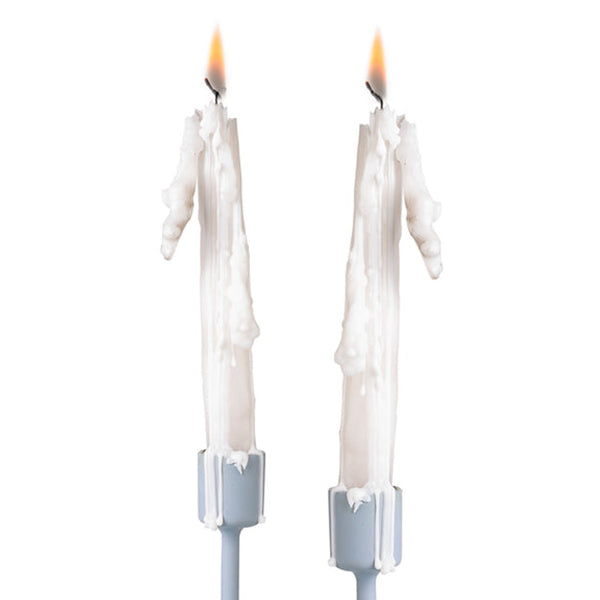 CANDELE DRIP CANDLE PURE WHITE