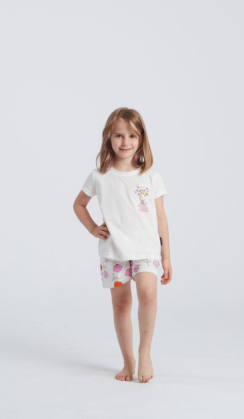 MULTICOLOR - PIGIAMA GIROCOLLO MM BIMBA