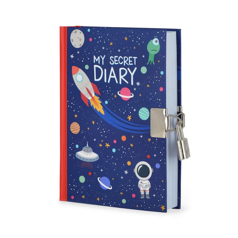 diario segreto con lucchetto - my secret diary space