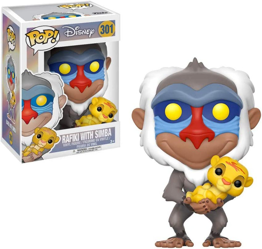 FUNKO POP DISNEY RAFIKI WITH SIMBA 301