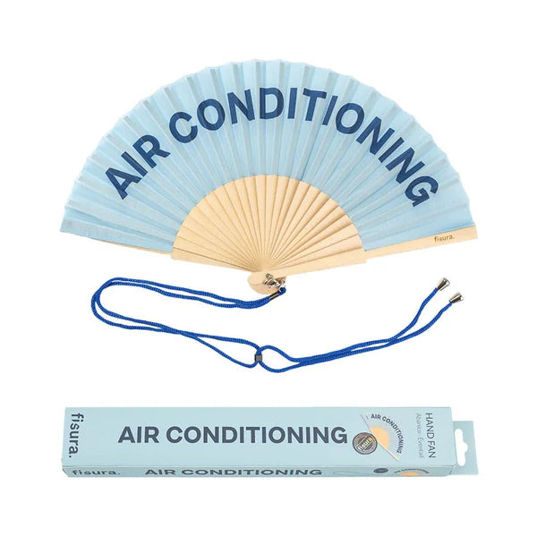 VENTAGLIO "AIR CONDITIONING" AZZURRO