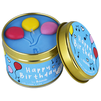 TIN CANDLE - HAPPY BIRTHDAY
