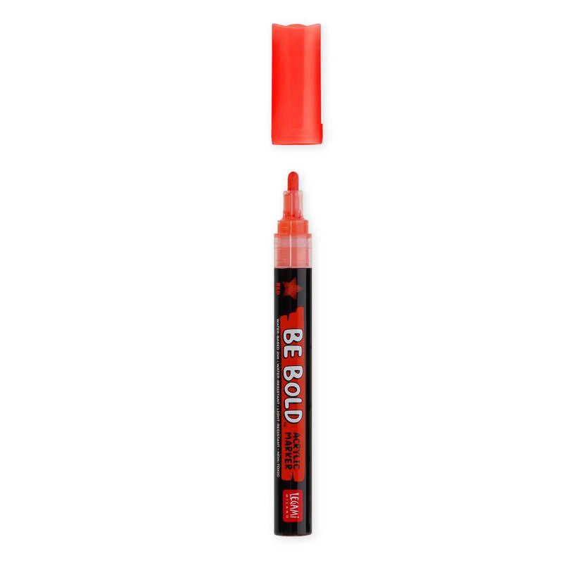 PENNARELLO ACRILICO - BE BOLD RED
