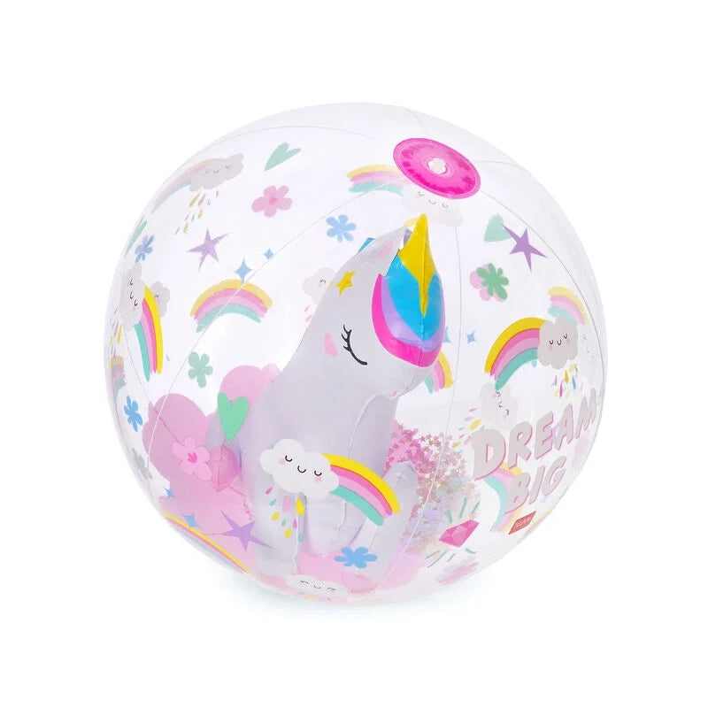 PALLA DA SPIAGGIA GONFIABILE UNICORN