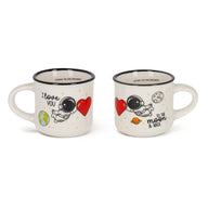 DUE TAZZINE DA CAFFÈ - ESPRESSO FOR TWO SPACE