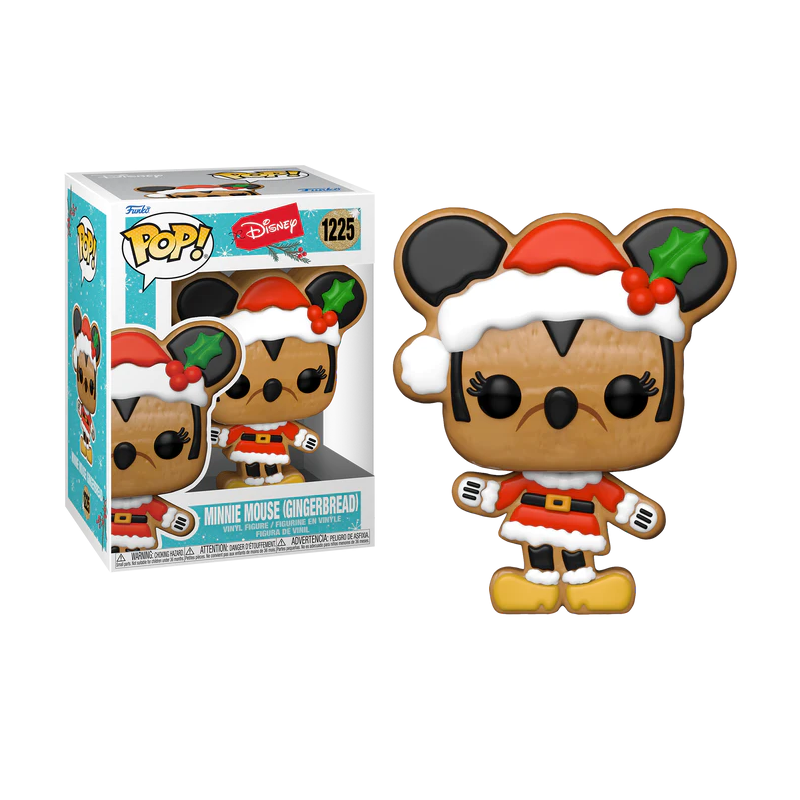 FUNKO POP CHRISTMAS HOLIDAY MINNIE MOUSE GINGERBREAD 1225