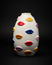 VASO MOUTH COLLECTION MULTICOLOR 22CM