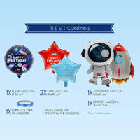 SET PALLONCINI PER FESTA - LET'S PARTY SPACE
