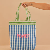 RECYCLED PLASTIC SHOPPING BAG POWER