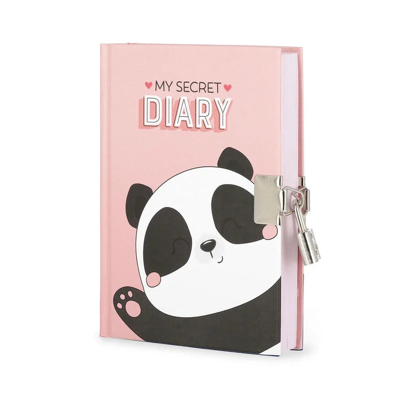 diario segreto con lucchetto - my secret diary panda
