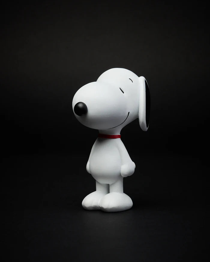 SNOOPY STANDING WHITE 12CM