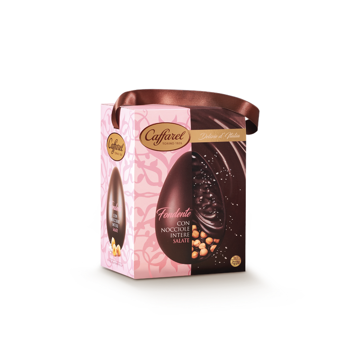 UOVO DI PASQUA CAFFAREL DELIZIE D'ITALIA CON NOCCIOLE SALATE 530GR