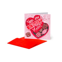 MINI BIGLIETTO AUGURI - CHOCOLATE BOX