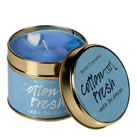 TIN CANDLE - COTTON FRESH