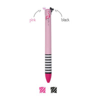 PENNA A SFERA A DUE COLORI - CLICK & CLACK FENICOTTERO