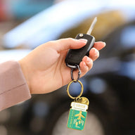 portachiavi metallo smaltato - what a key ring! travel