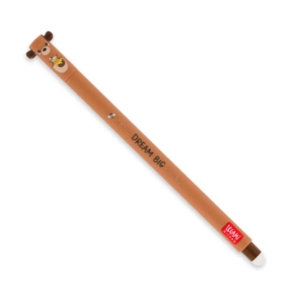 PENNA GEL CANCELLABILE ROSSA ORSETTO