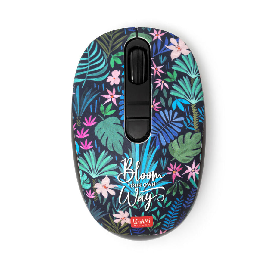 mouse wireless con ricevitore usb flora