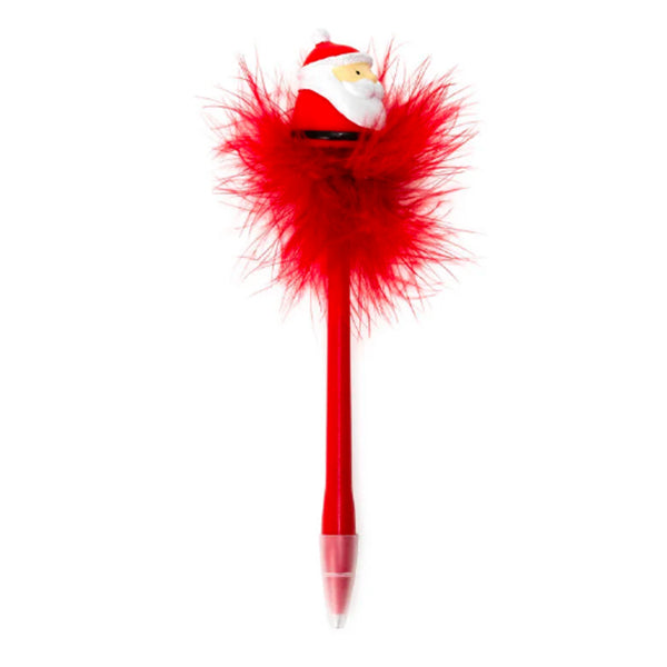 PENNA A SFERA LUMINOSA BABBO NATALE