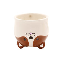UPSIDE DOWN MUG DOG