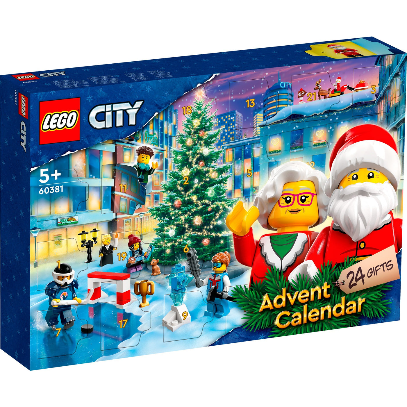 CALENDARIO DELL'AVVENTO 2023 LEGO CITY 60381