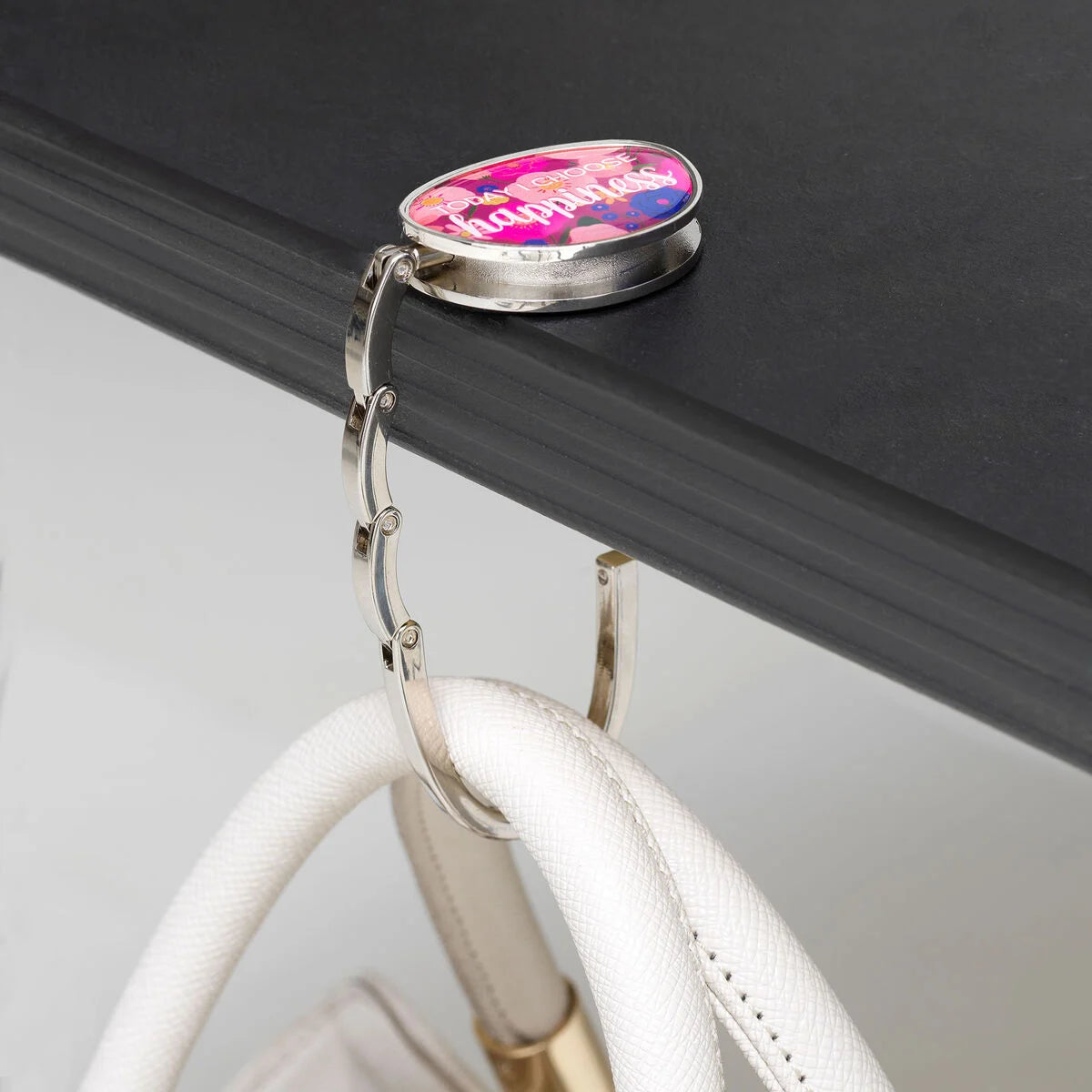 gancio porta borsa - i love my bag flowers