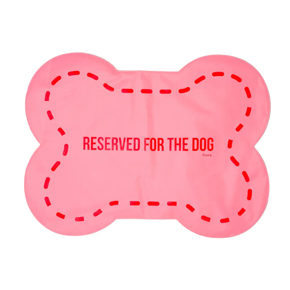 tappetino rinfrescante per animali domestici - pet cooling mat "reserved for the dog"