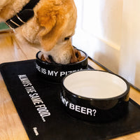 tappetino per animali domestici - pet feeding mat "always the same food"