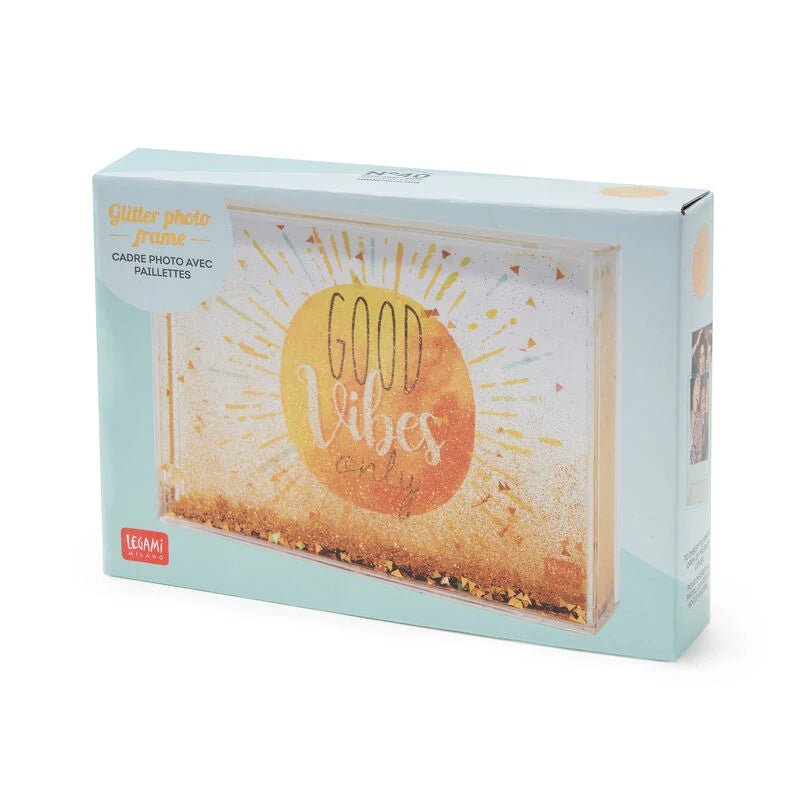 portafoto con glitter - glitter photo frame medium