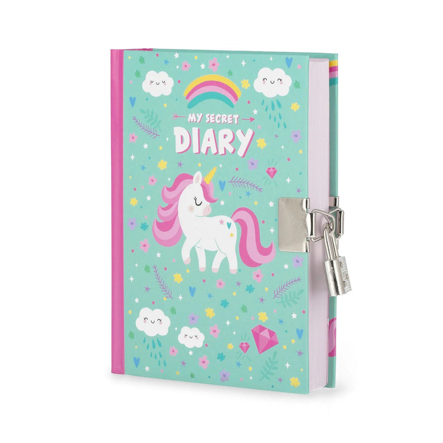 diario segreto con lucchetto - my secret diary unicorno