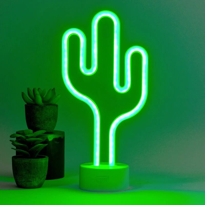 lampada led a effetto neon - it's a sign cactus