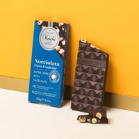 TAVOLETTA 100G NOCCIOLATA EXTRA FONDENTE NO ZUCCHERI AGGIUNTI