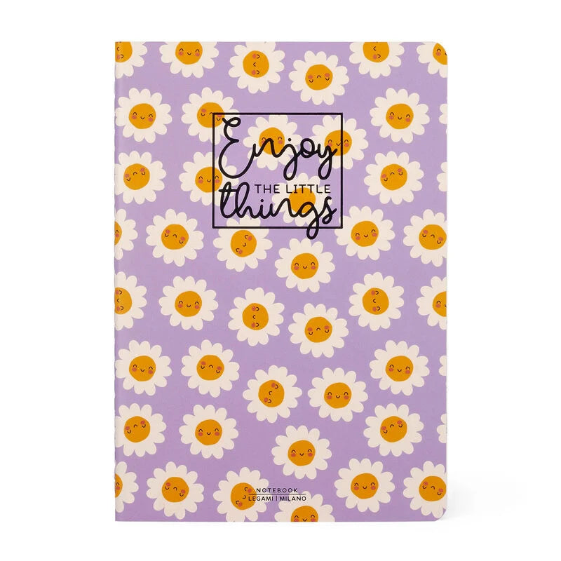 quaderno a righe medium daisy