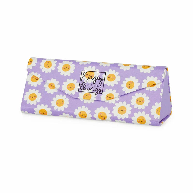 custodia portaocchiali pieghevole - see you soon daisy