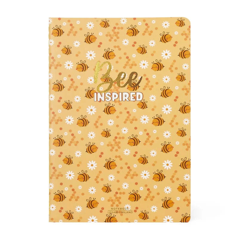 quaderno a righe medium bee