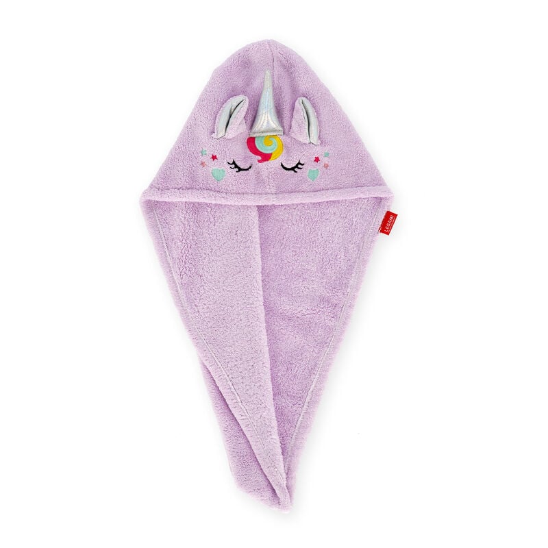asciugamano a turbante per capelli - love my hair Unicorno