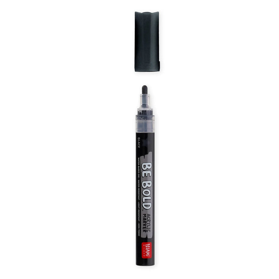 PENNARELLO ACRILICO - BE BOLD NERO