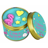 TIN CANDLE - CANDELA FLAMINGORGEOUS