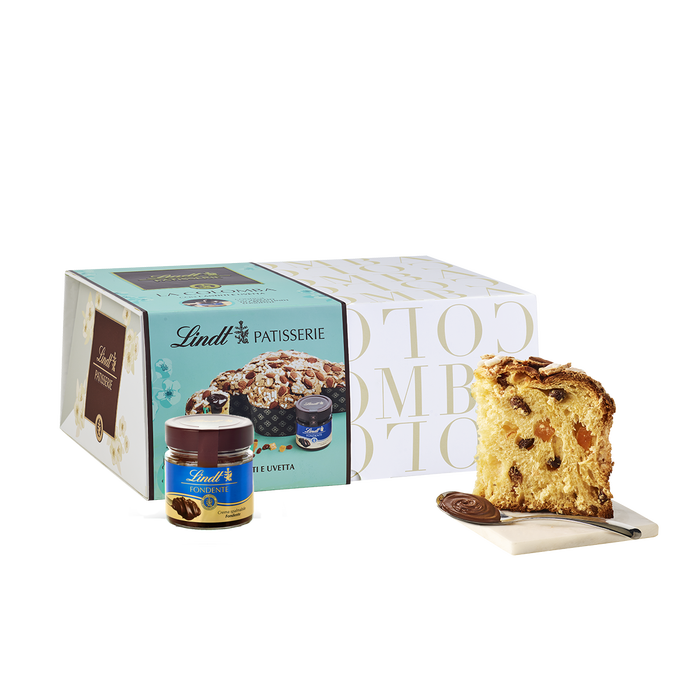 COLOMBA LINDT TRADIZIONALE E CREMA SPALMABILE FONDENTE