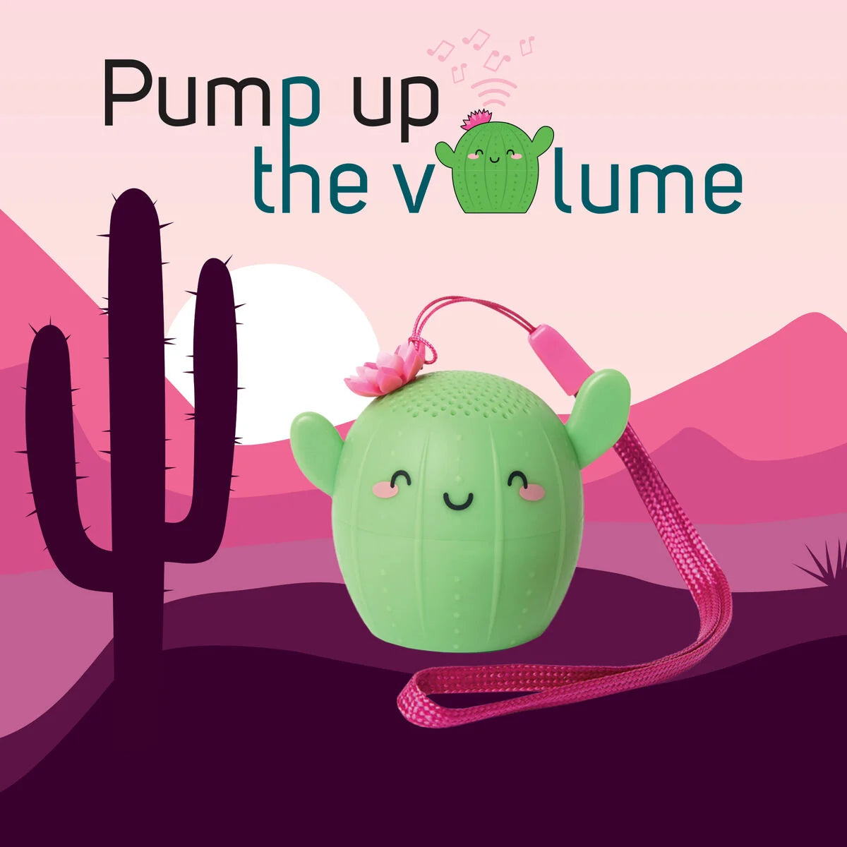 vivavoce mini e speaker wireless - pump up the volume cactus