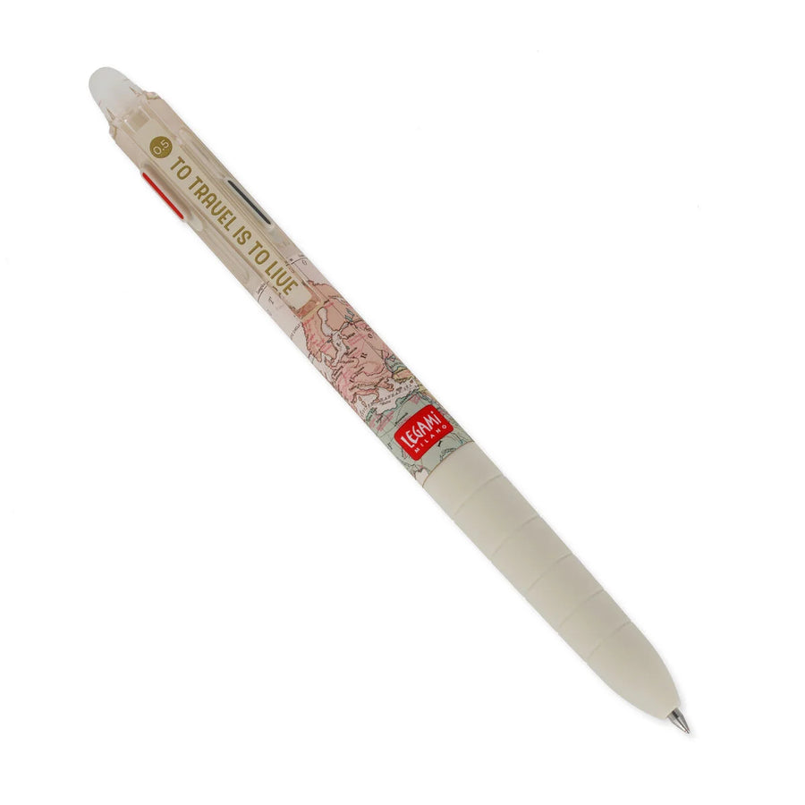 PENNA GEL CANCELLABILE 3 COLORI - MAKE MISTAKE TRAVEL