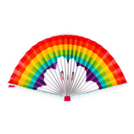 ventaglio in carta - fiesta & siesta rainbow