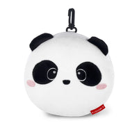 CUSCINO VIAGGIO CON MASCHERINA - PANDA