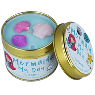 TIN CANDLE - CANDELA MERMAID MY DAY